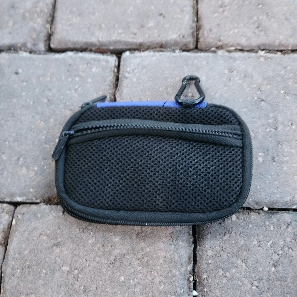 Nintendo DS Lite Blue Black Nylon Carrying Case Pouch A.L.S. Industries 2007